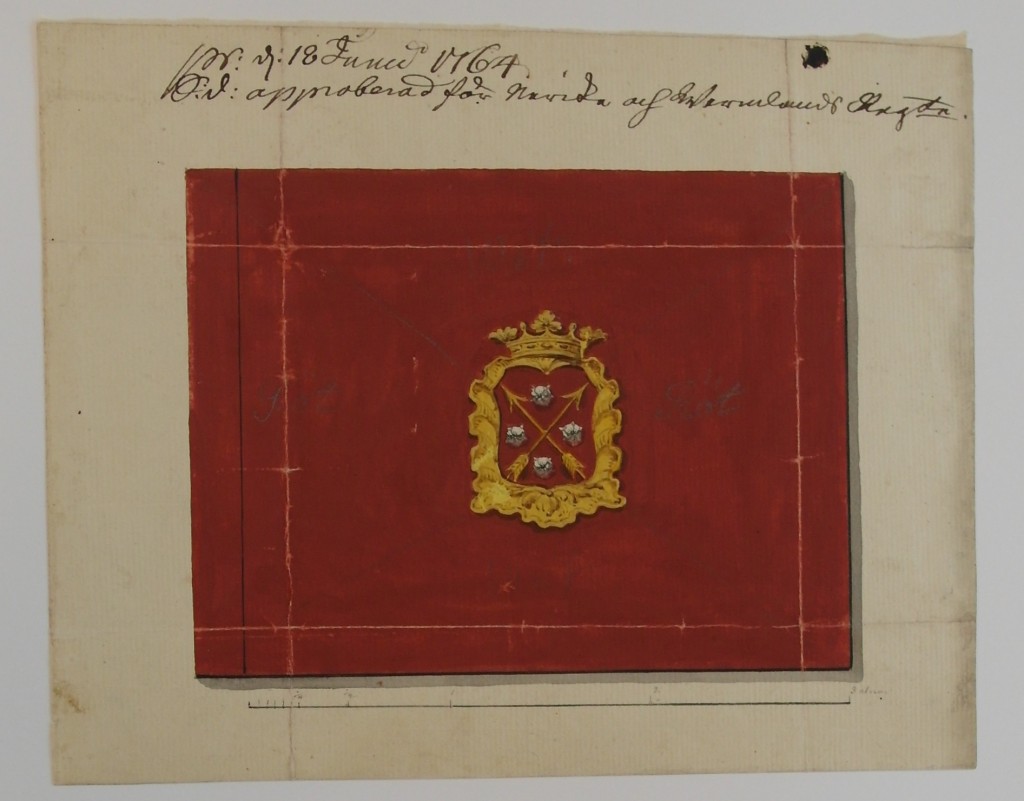 Närke-Värmlands regemente 1764 (kompanifana m/1761)
